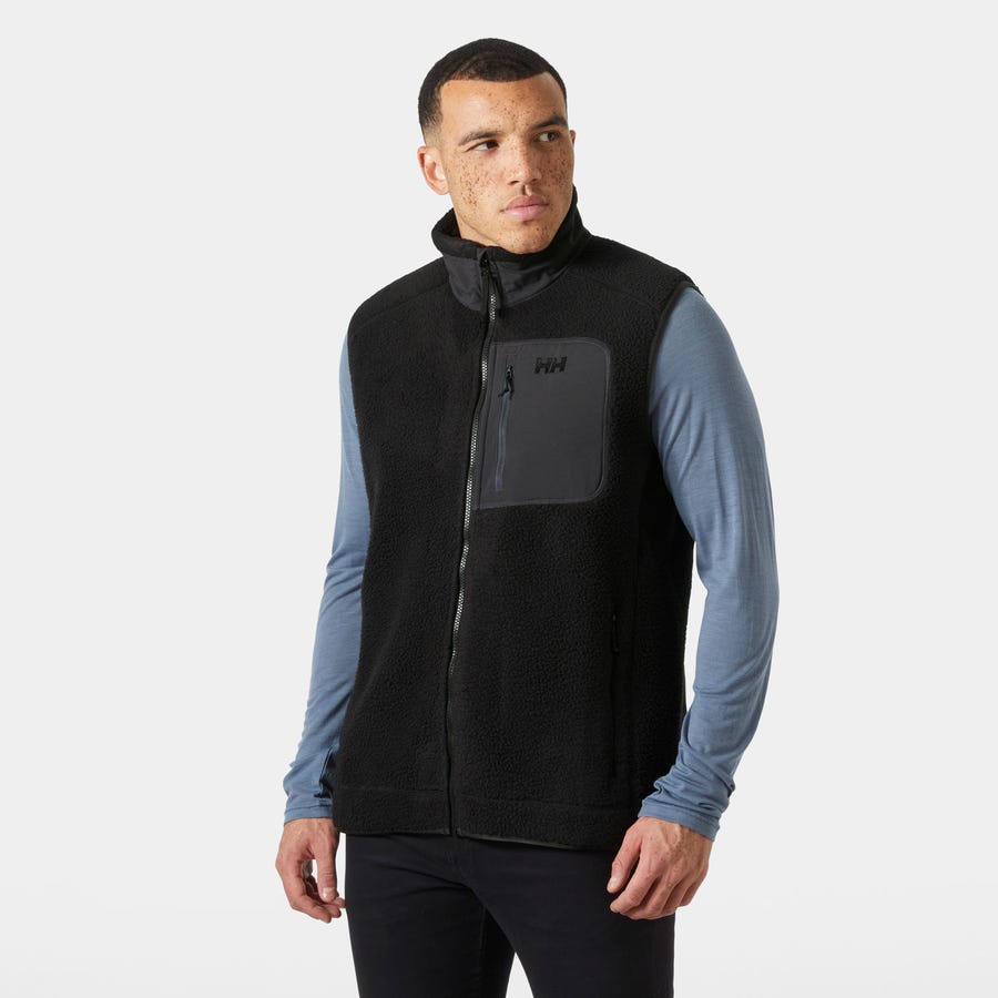 Unisex Panorama Pile Fleece Vest