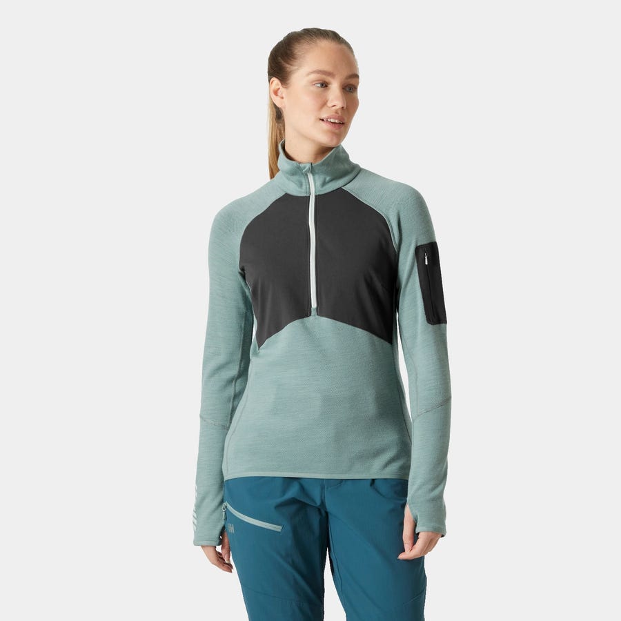 Women's LIFA Merino Wool Midlayer Half Zip