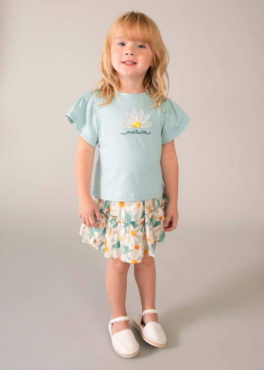 Applique t-shirt girl