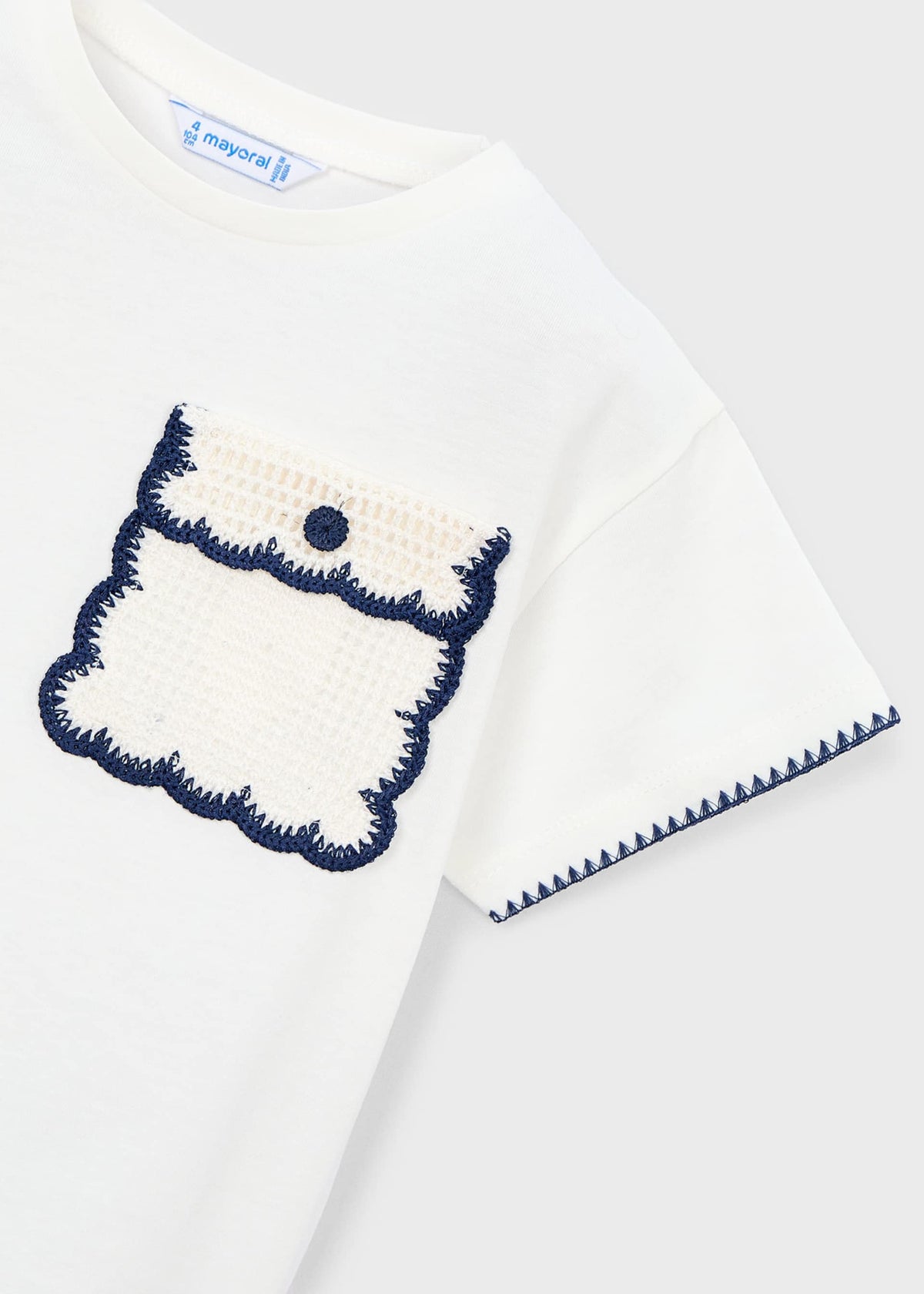 Mädchen-T-Shirt mit Applikation