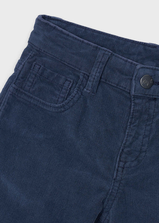 Basic corduroy trousers for boys
