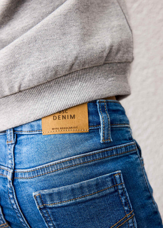 Basic slim-fit jeans for boys