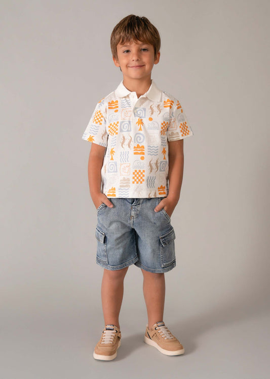 Bermuda cargo jorts boy
