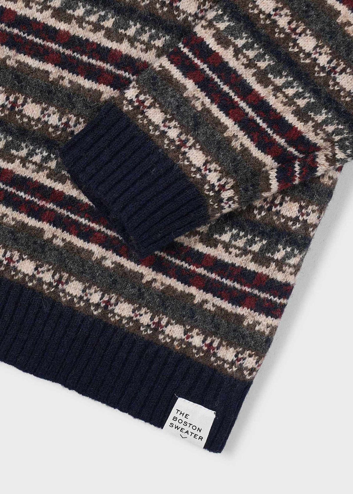Boston Kids Jacquard Jumper