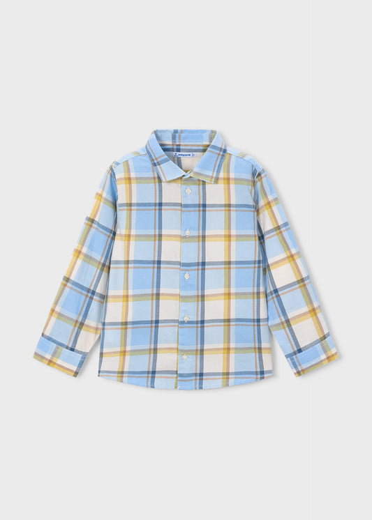 Boy check shirt