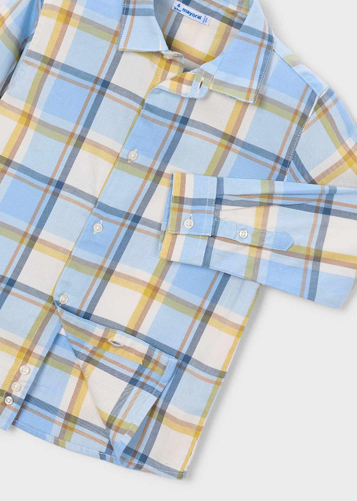 Boy check shirt