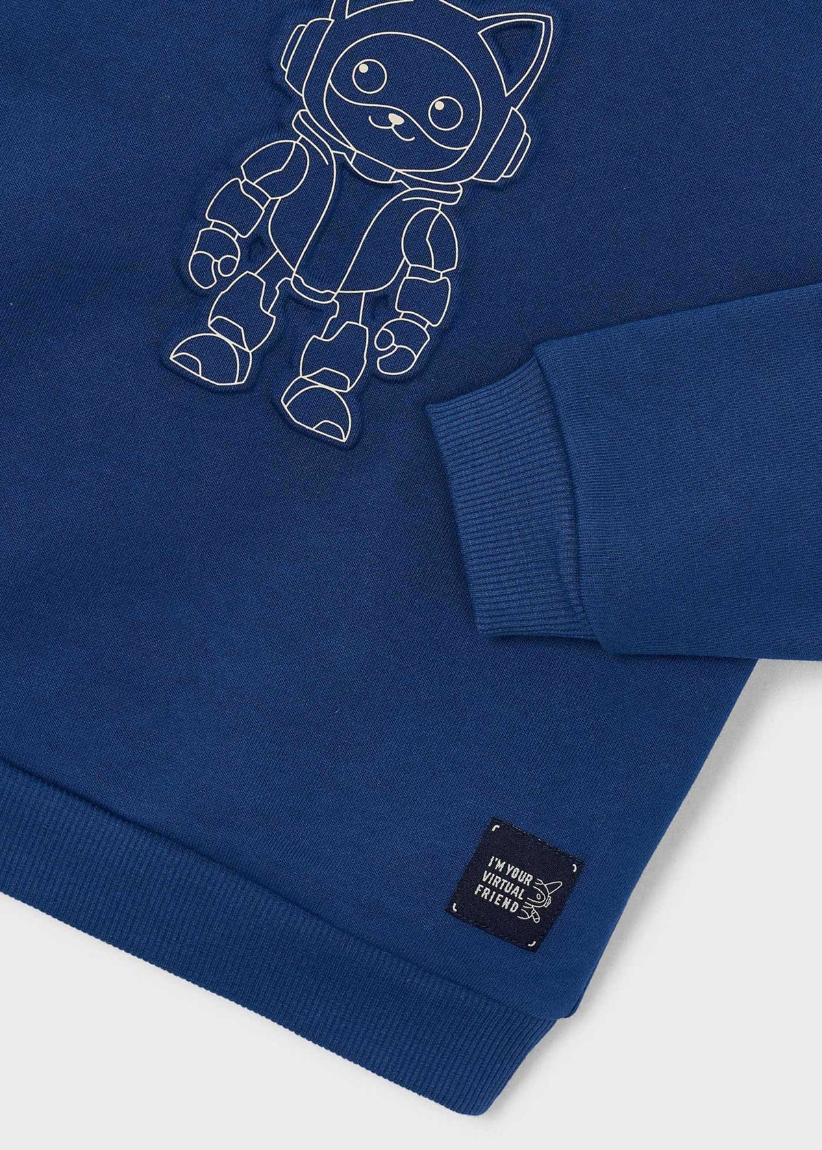Boy embossed jumper