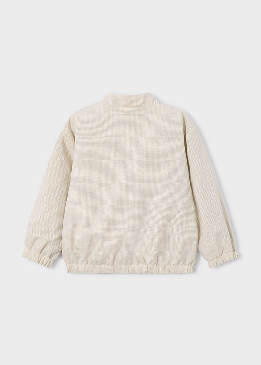 Boy linen reversible windbreaker