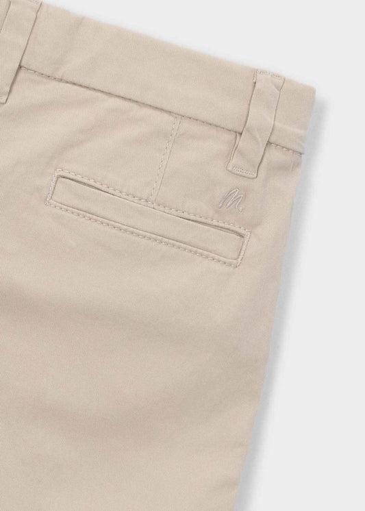 Boys basic bermuda twill shorts
