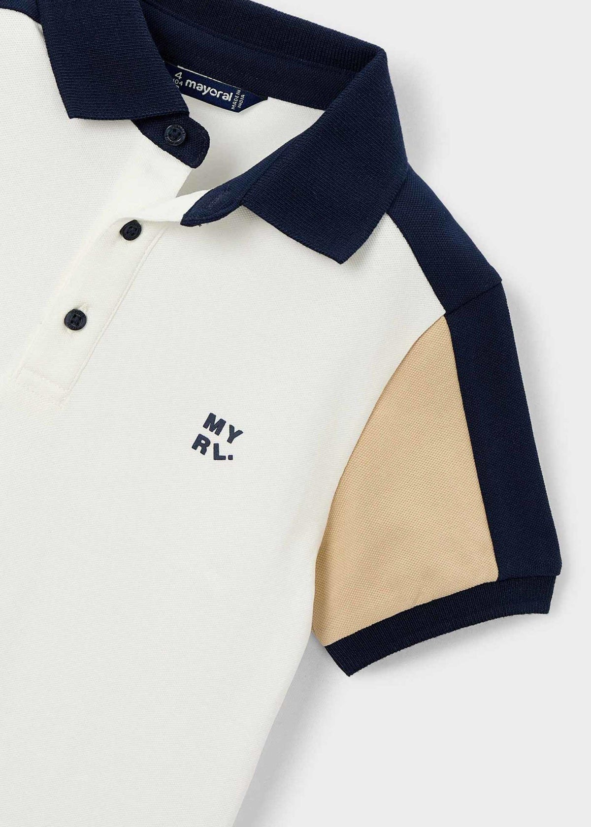 Boys' combination polo shirt