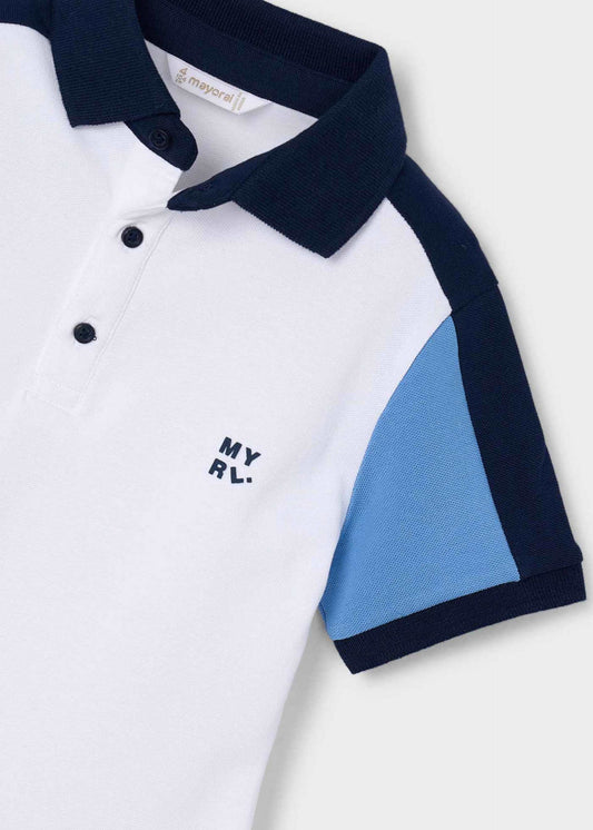 Boys' combination polo shirt