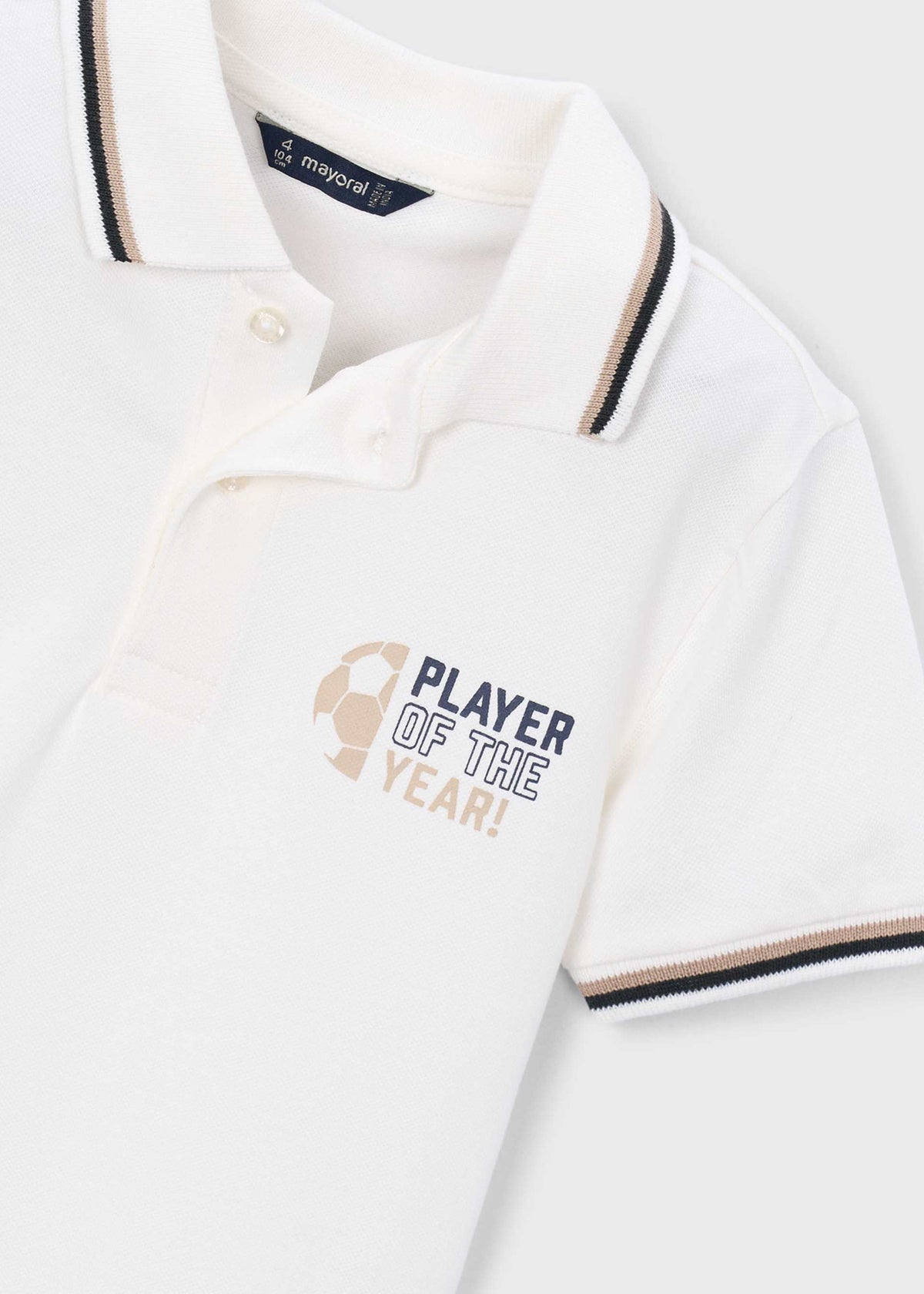 Fußball-Poloshirt für Jungen