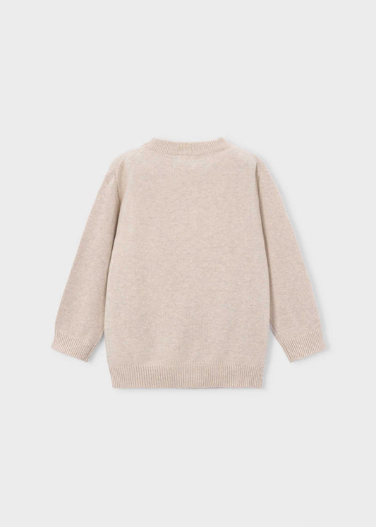 Boys' intarsia jumper