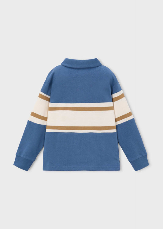 Boys' mixed-colour polo shirt