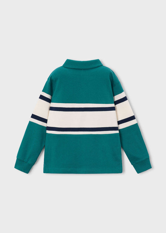 Boys' mixed-colour polo shirt