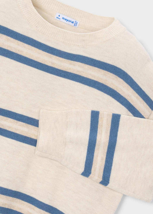Boys' striped jumper