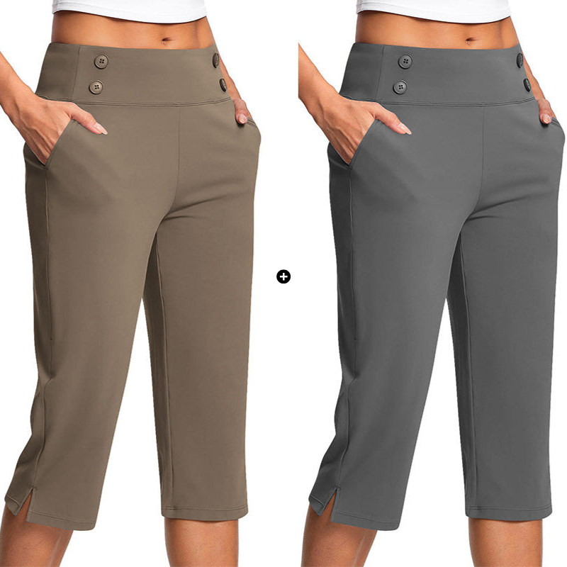 Elegant Yoga Pants With Shaping Effect