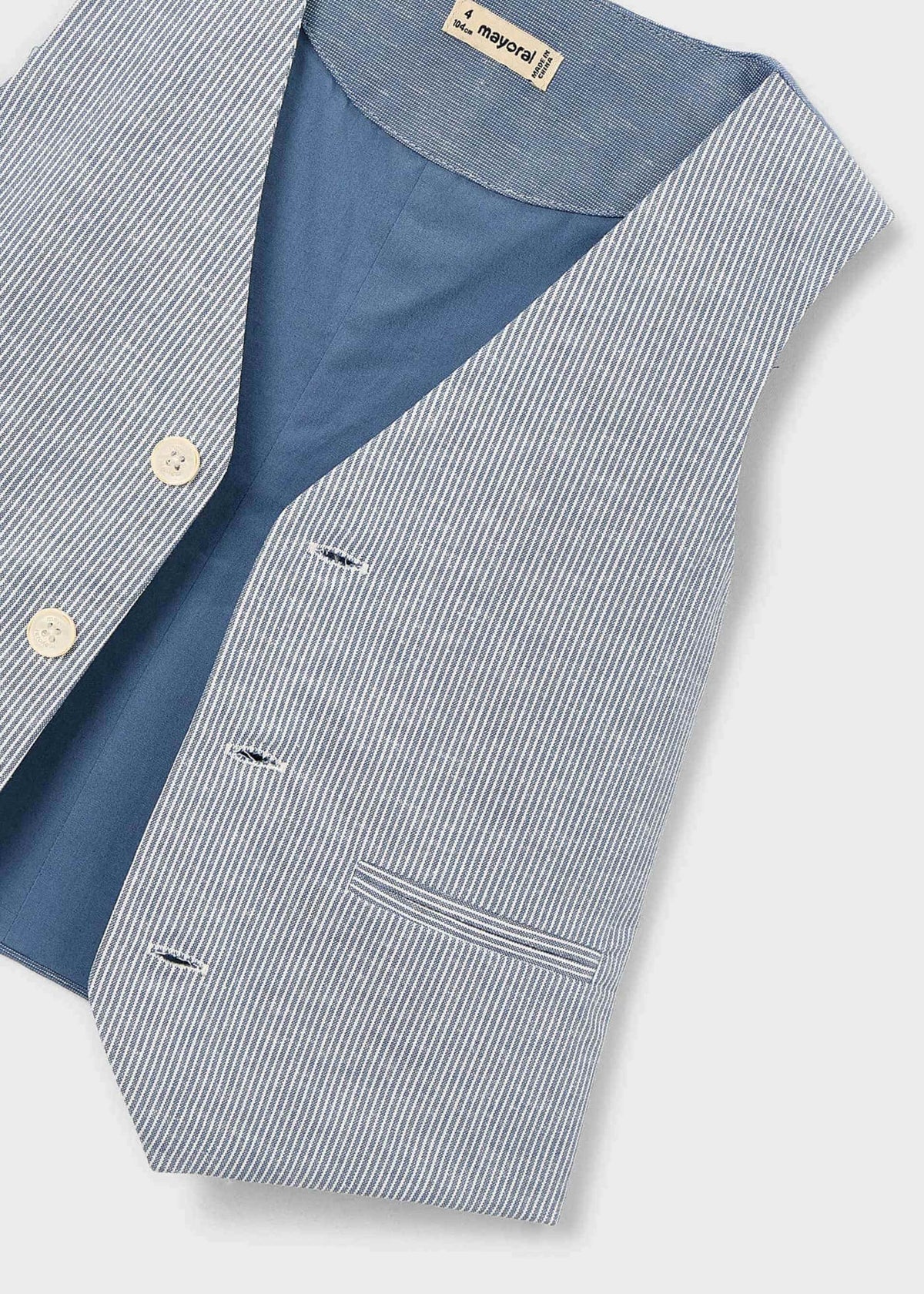 Children's linen waistcoat boy