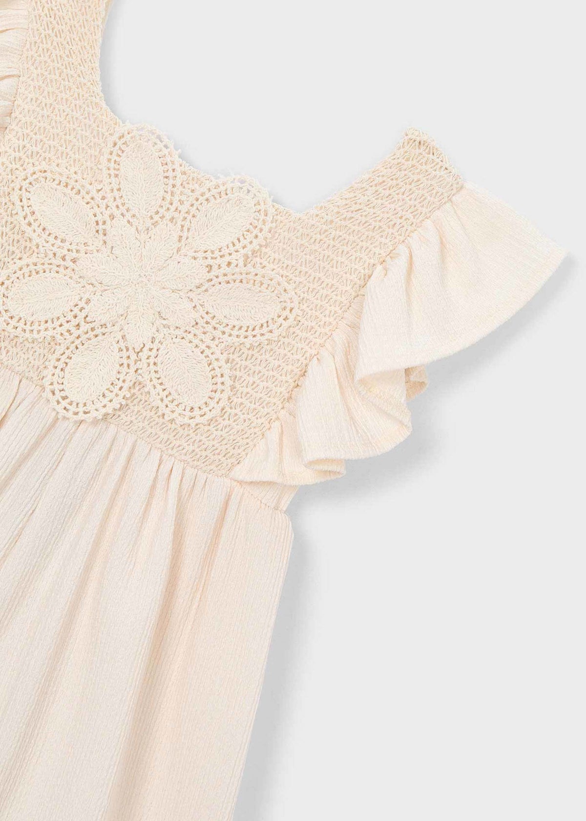 Gehäkelter Jumpsuit für Mädchen