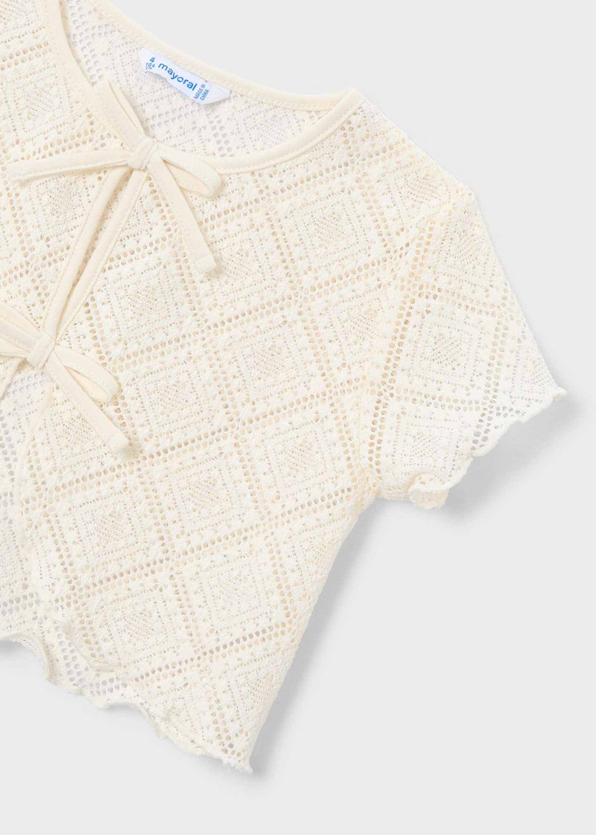 Gehäkeltes T-Shirt für Mädchen