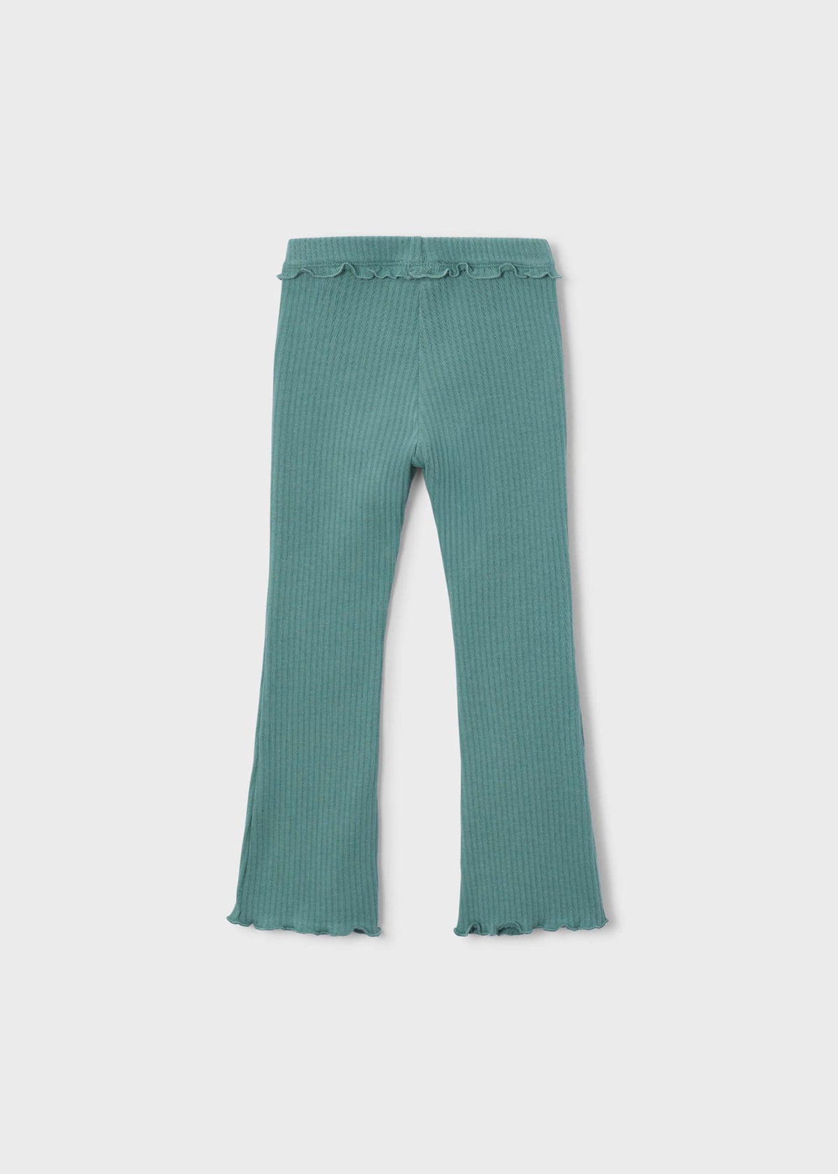 Ausgestellte gerippte Leggings für Mädchen