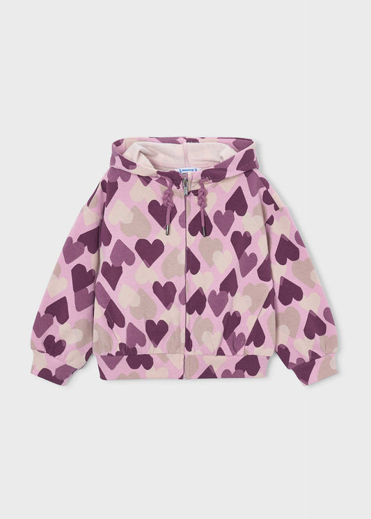 Girl printed tracksuit 2 bottoms