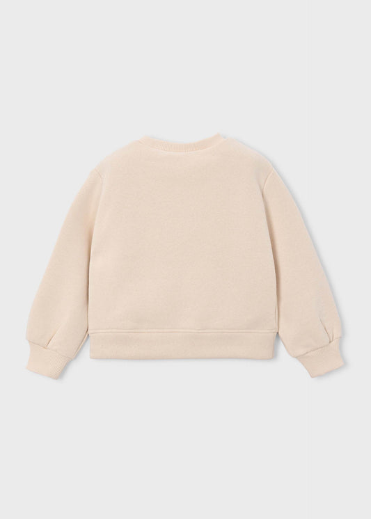 Applikations-Sweatshirt für Mädchen