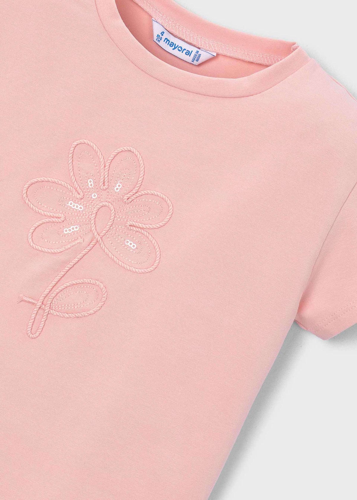 Mädchen-T-Shirt mit Blumenmuster