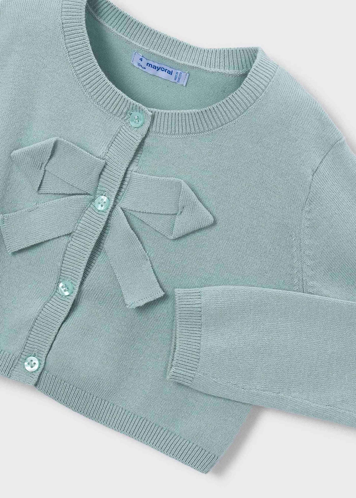 Strickjacke für Mädchen, Basic