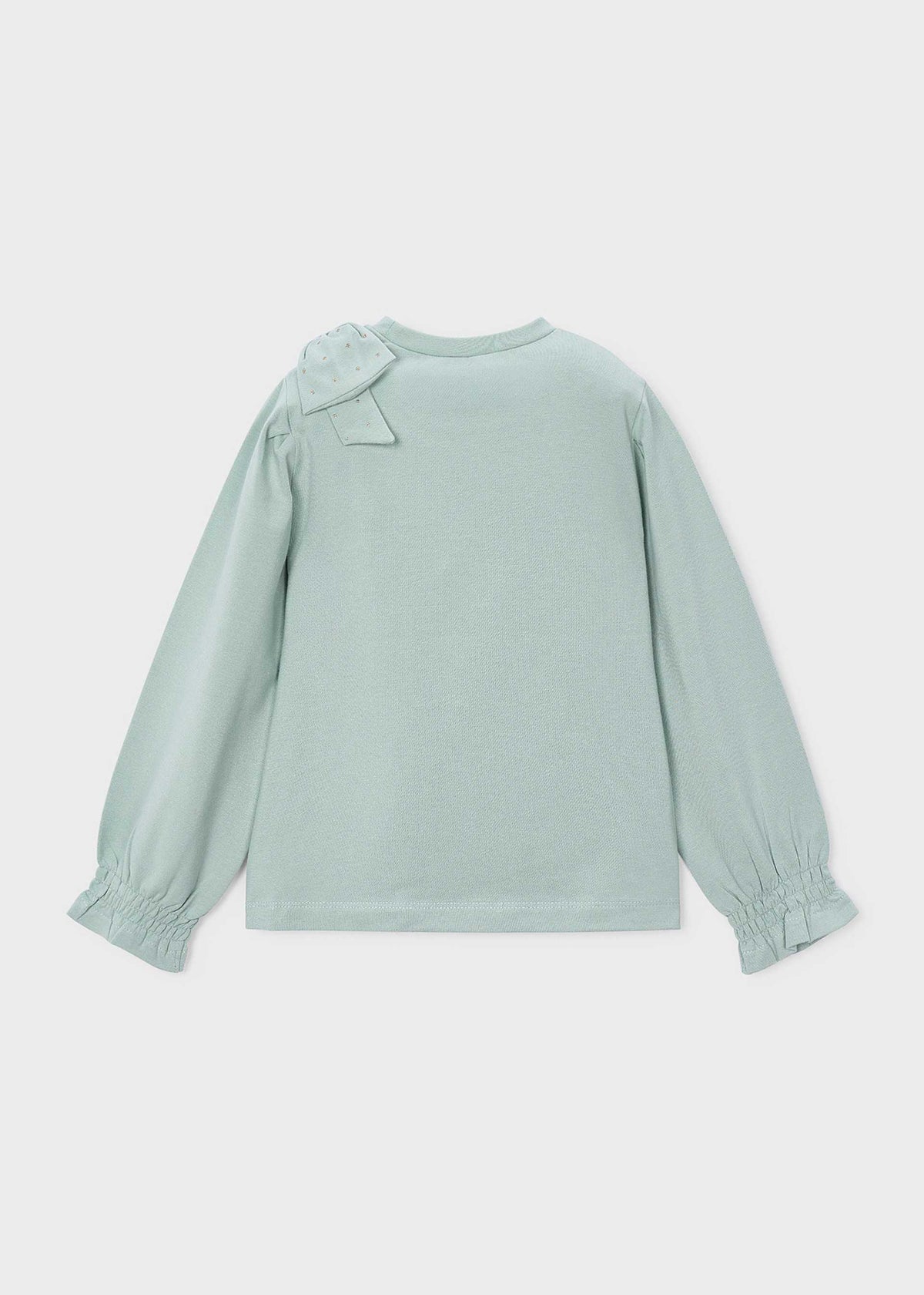 Mädchen-T-Shirt mit Fliege