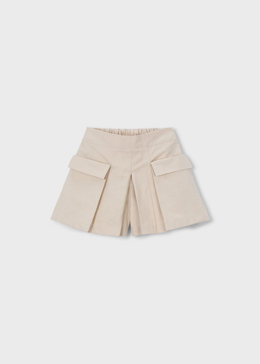 Girls' cargo skirt trousers