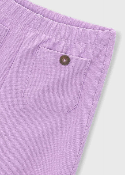 Girls' flare leggings with pockets