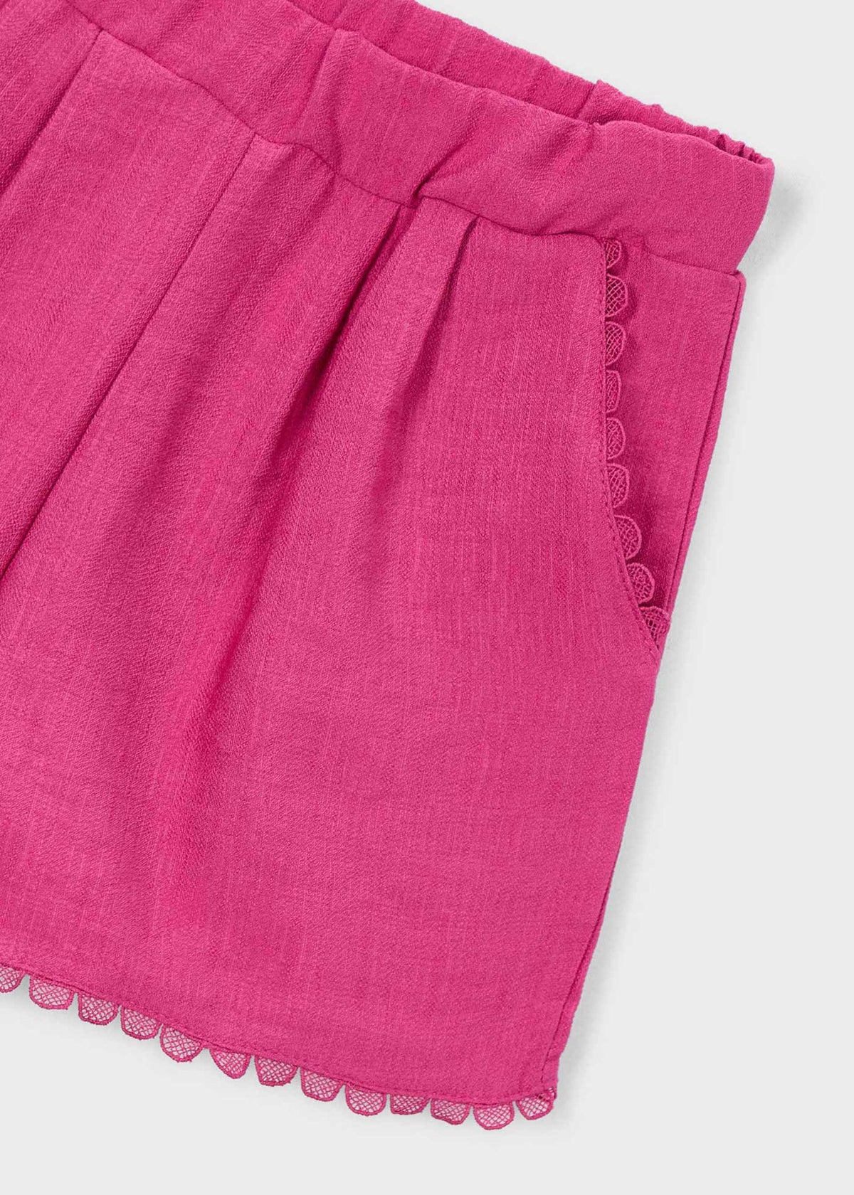 Plissierte Mädchenhose
