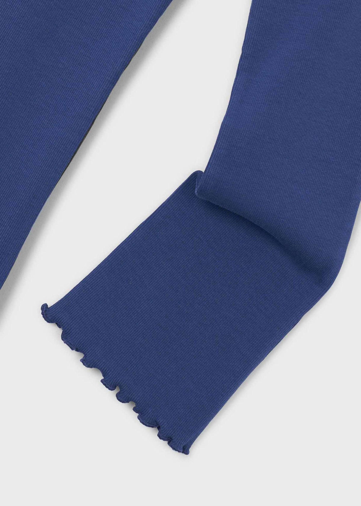 Girls' ribbed flare leggings