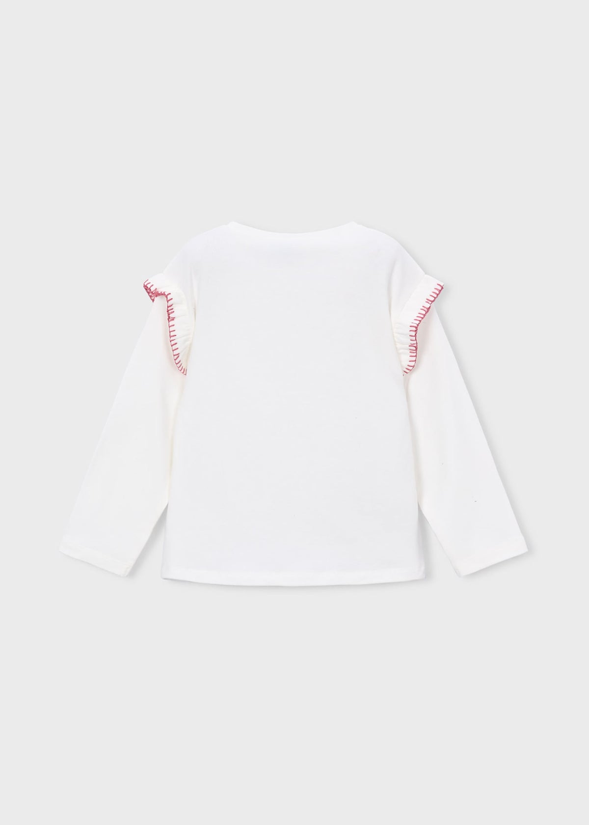 T-Shirt mit Rüschenärmeln für Mädchen