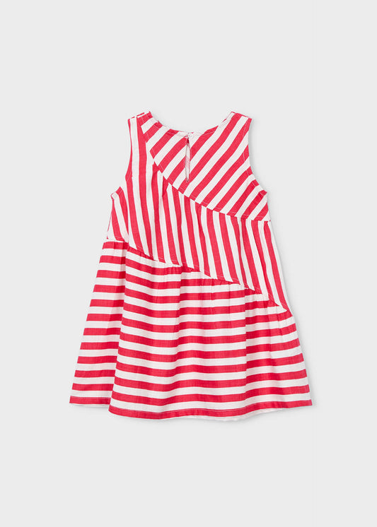 Gestreiftes Mädchenkleid
