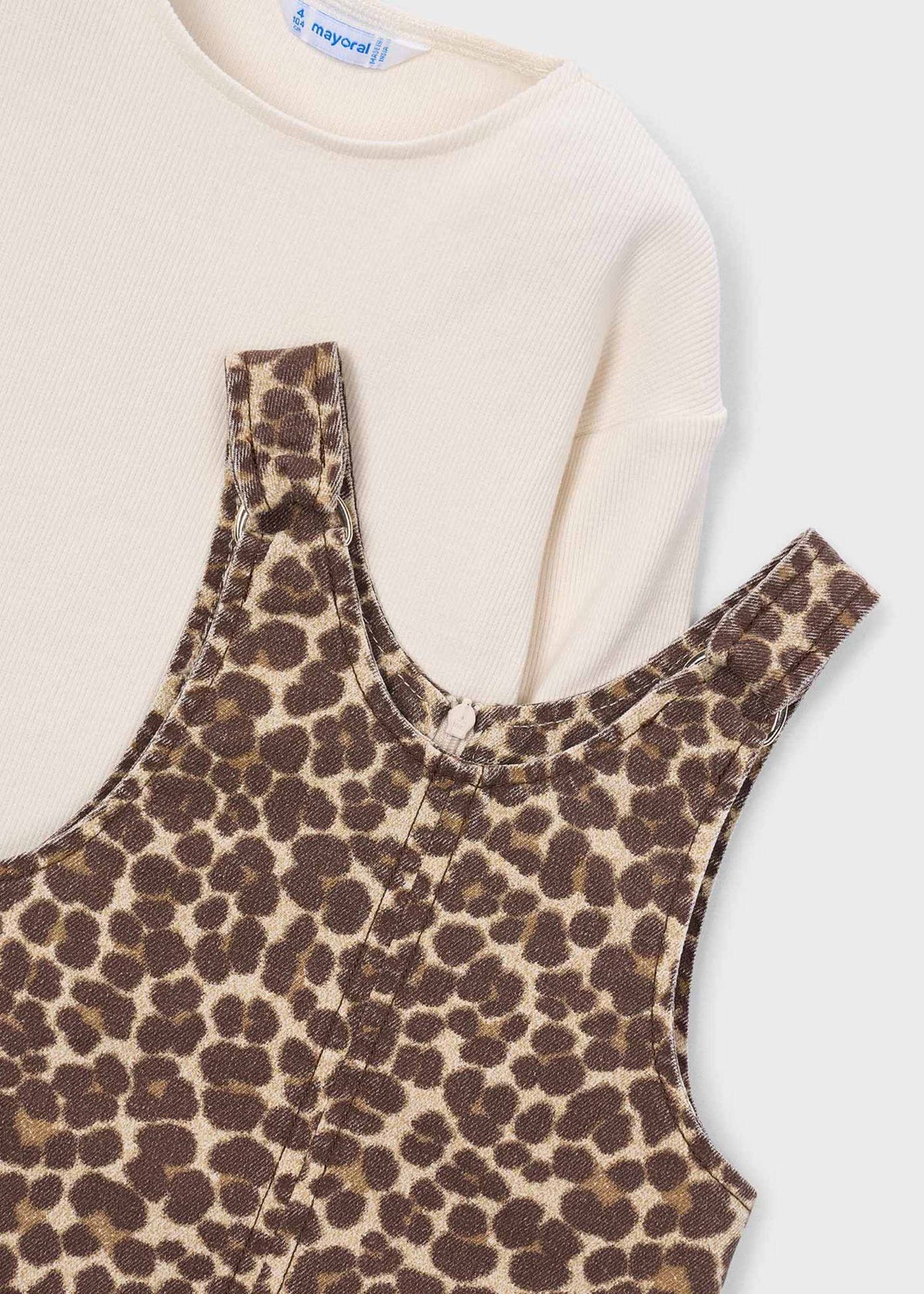 Girls' T-shirt with bib