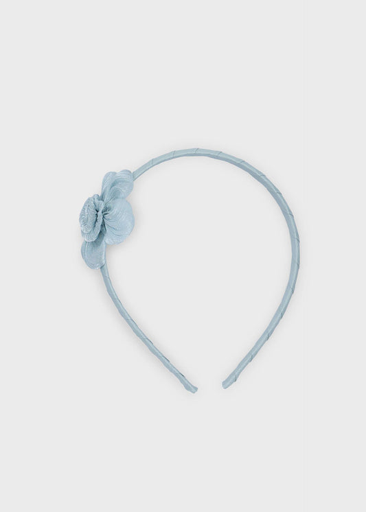 Headband with large flower