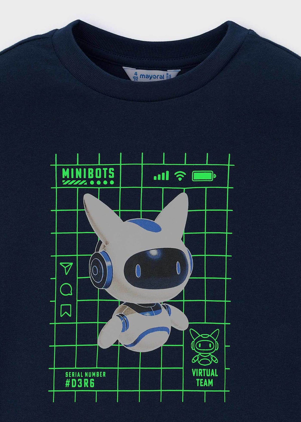 Interactive T-shirt for boys