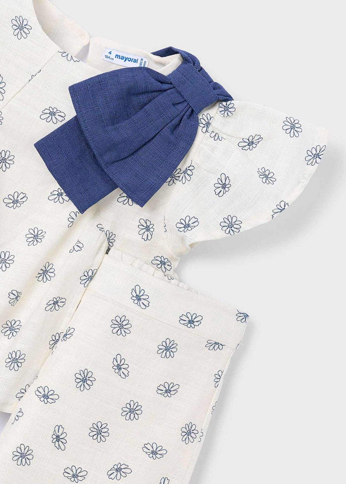 Set aus langer Hose und bedrucktem Oberteil für Mädchen