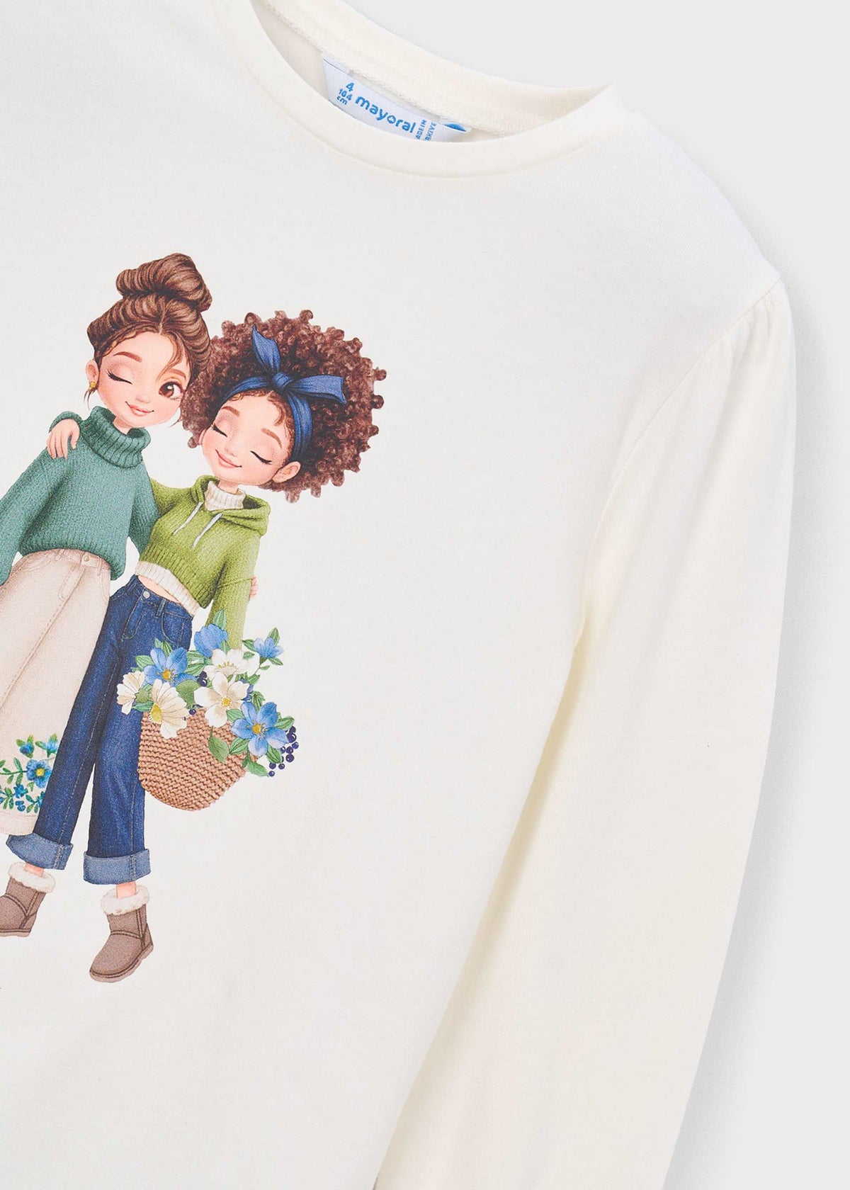 Langarmshirt für Mädchen
