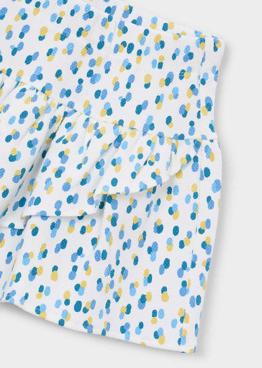 Patterned skirt girl