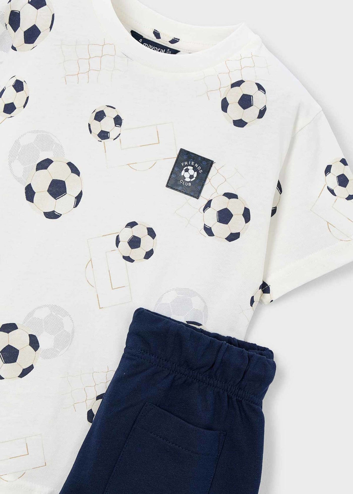 Print knit Set boy
