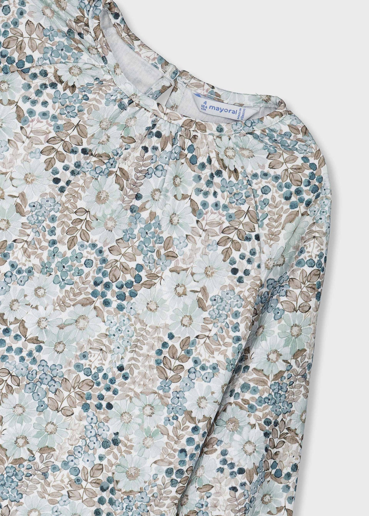 Printed dress for girls