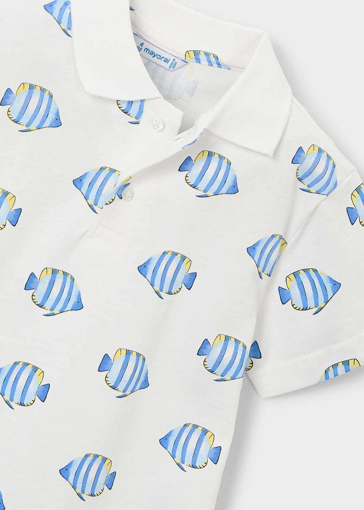 Printed polo shirt for Boy