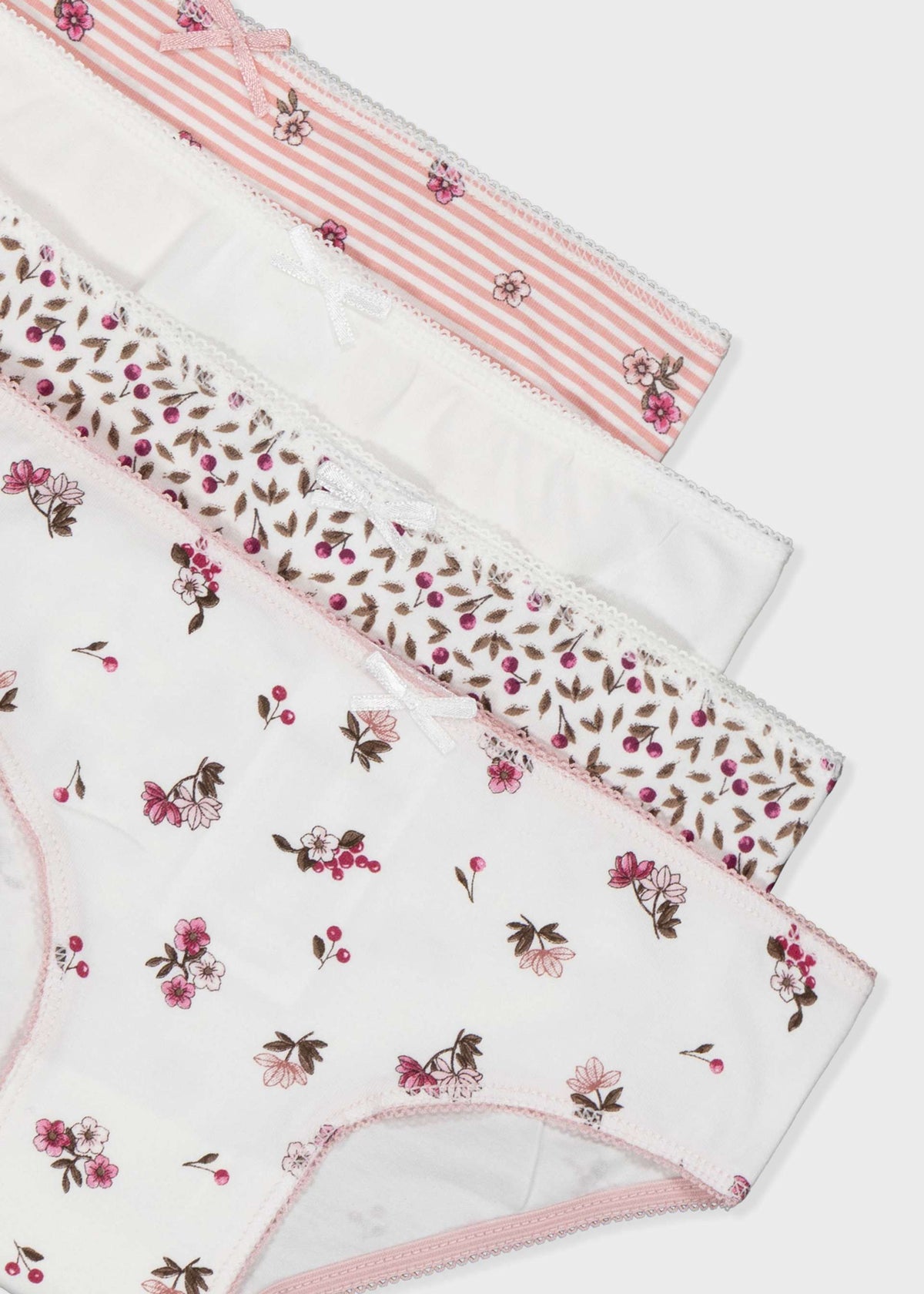 Set of 4 girls' knickers