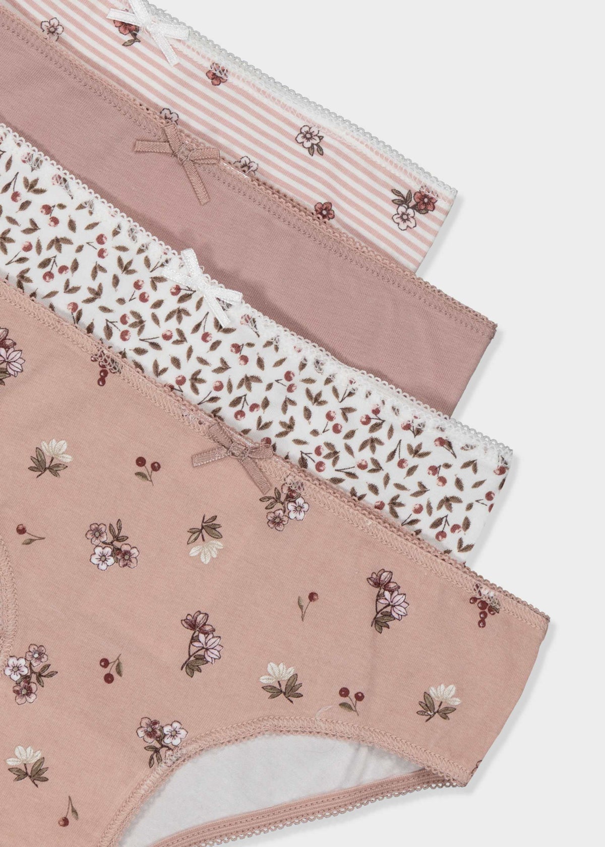 Set of 4 girls' knickers