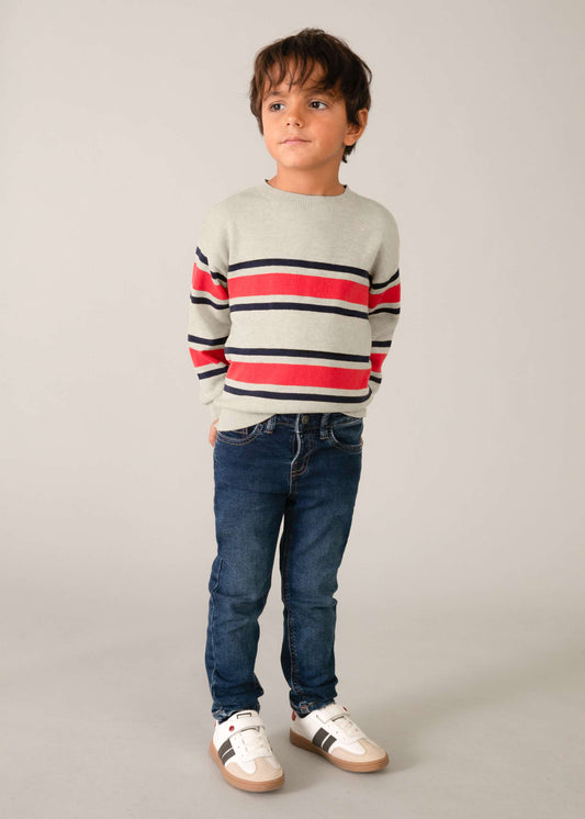 Striped jumper for boys