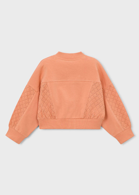 Zip sweater girl