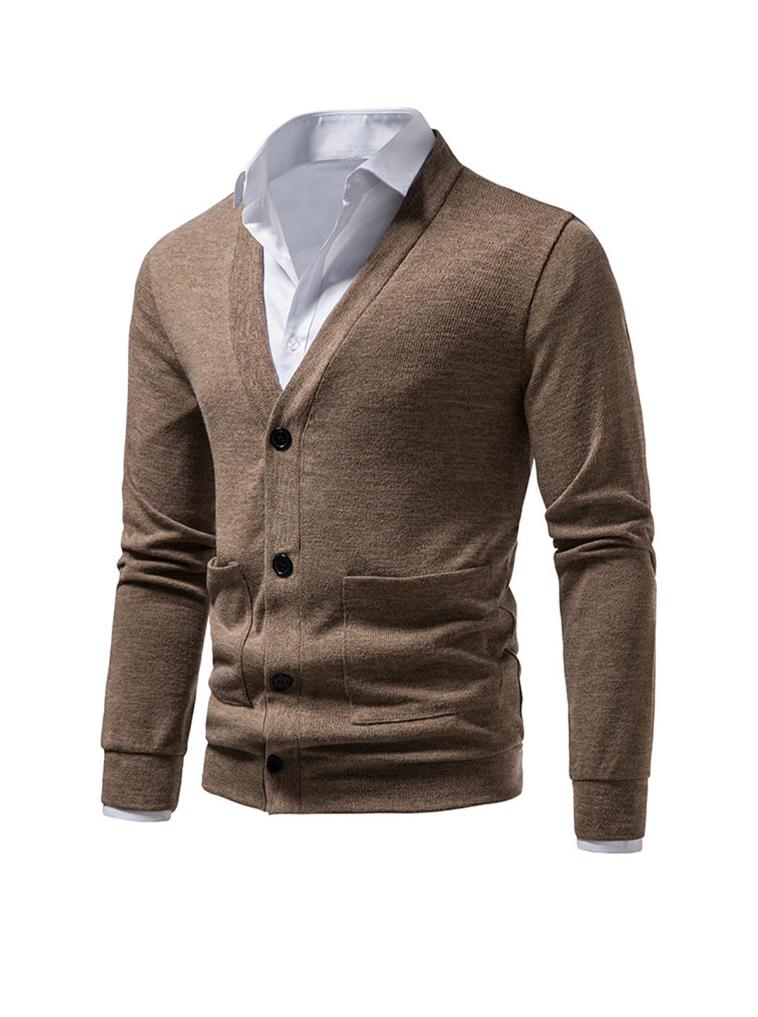 Brent Pocket Freizeit-Strickjacke (Hemd nicht inbegriffen)